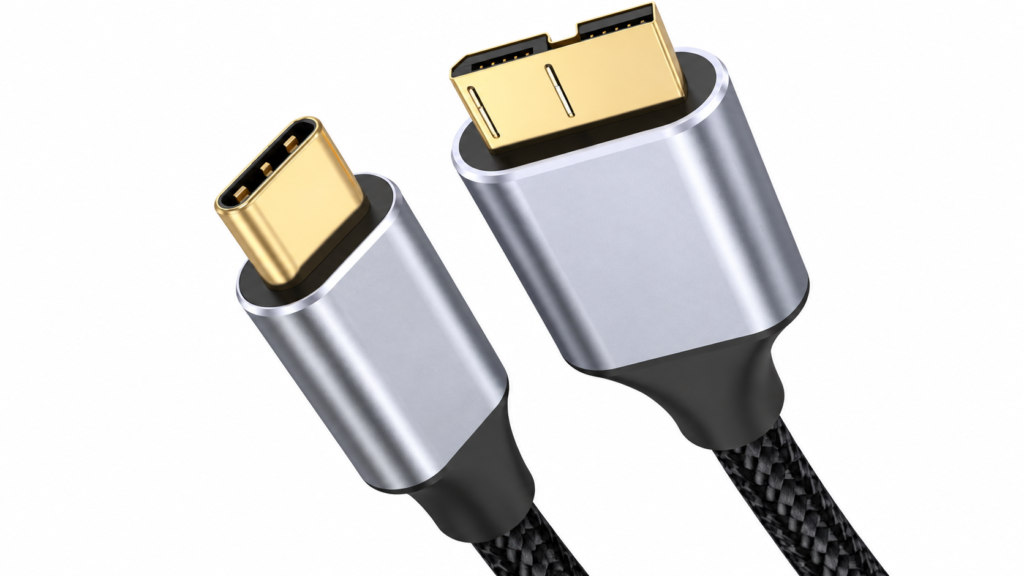 USB-C Cable Connector Close-Up