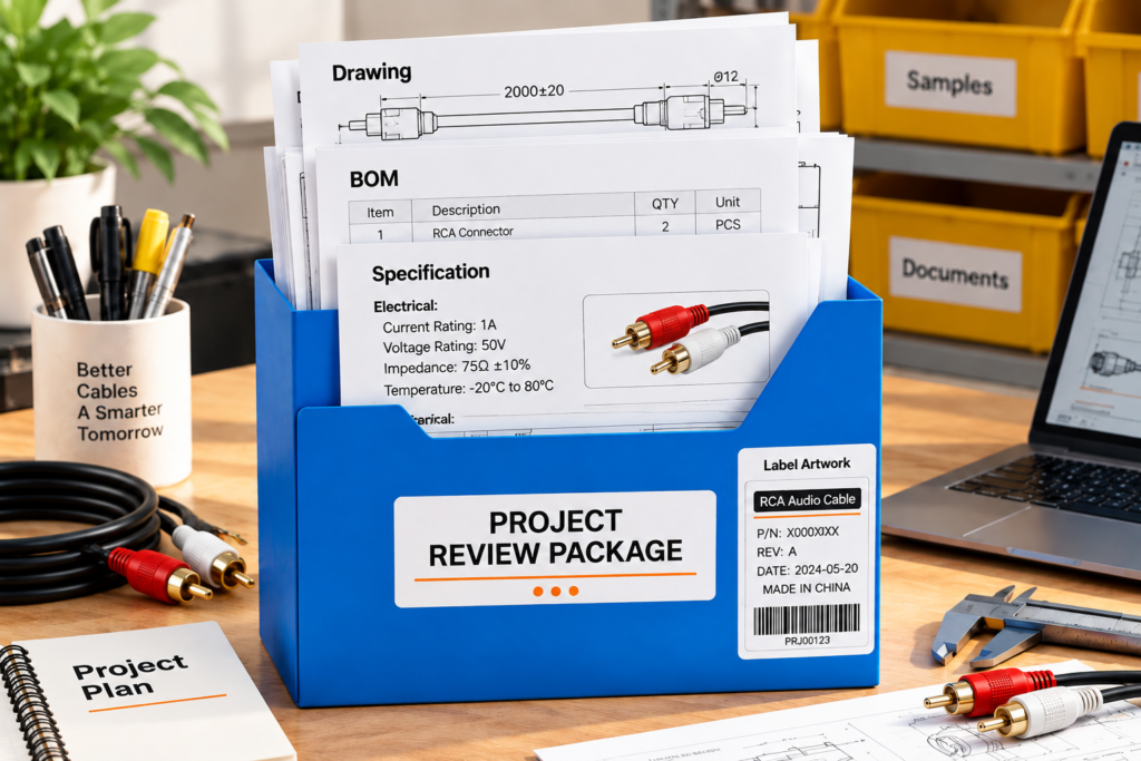 Custom Cable Project Review and Packaging Design